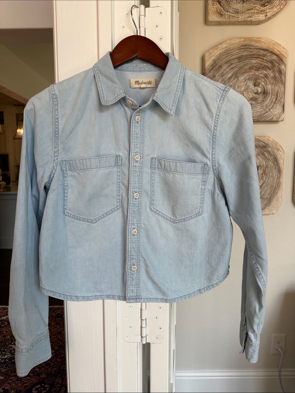 Madewell Button up denim shirt